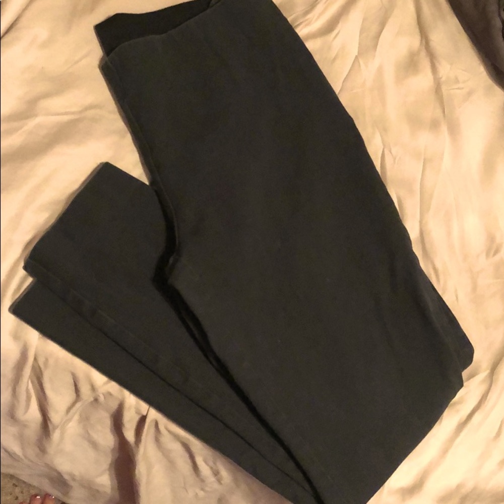 Dark green work casual pants size 4